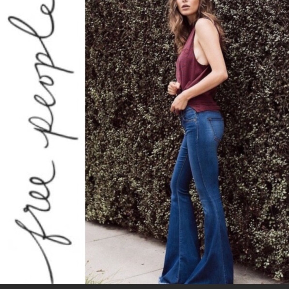 Free People Pull On Kick Flare